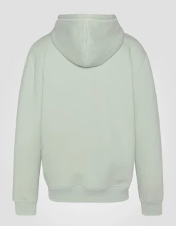 Sweatshirt sage pastel à capuche en molleton épais - SAGE PASTEL