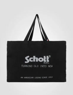 Tote bag noir Schott NYC® - NOIR