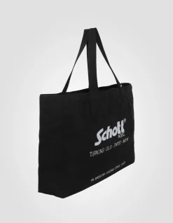 Tote bag noir Schott NYC® - NOIR