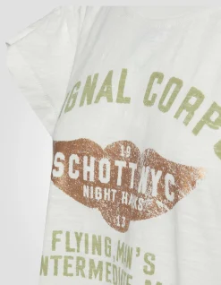 T-shirt army blanc - BLANC CASSÉ