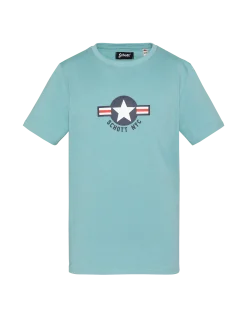 T-shirt azur imprimé enfant - AZUR