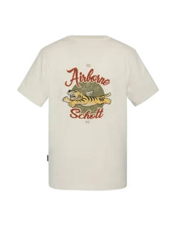 T-shirt blanc cartoon army - BLANC CASSÉ