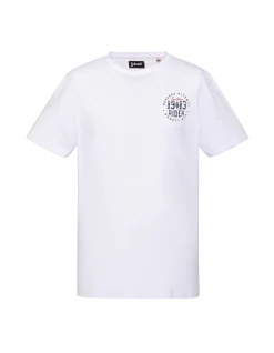 T-shirt blanc imprimé 1903 Rider - BLANC