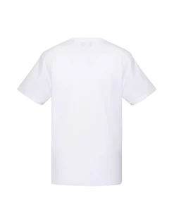 T-shirt blanc imprimé Schott Official vintage - BLANC