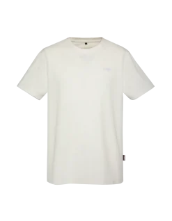 T-shirt blanc maille effet gaufré - BLANC