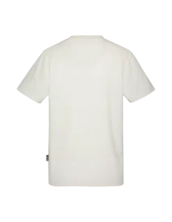 T-shirt blanc maille effet gaufré - BLANC