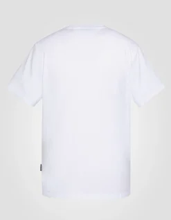 T-shirt blanc à manches courtes - BLANC