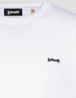 T-shirt blanc à manches longues - BLANC