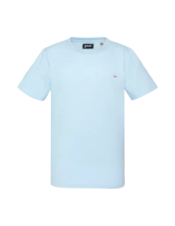 T-shirt bleu ciel brodé enfant - BLEU CIEL