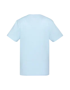 T-shirt bleu ciel imprimé Custom Biker - BLEU CIEL