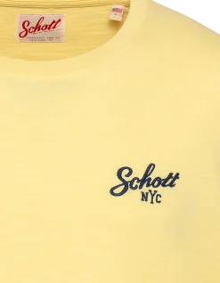 T-shirt city district jaune - JAUNE