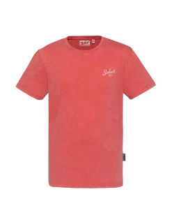 T-shirt city district rouge - ROUGE