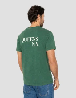 T-shirt city district vert - VERT