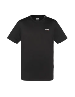 T-shirt col rond noir - NOIR