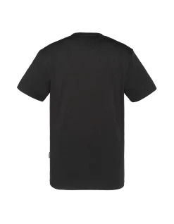 T-shirt col rond noir - NOIR