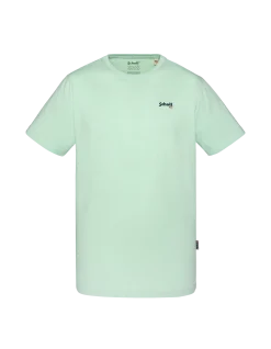 T-shirt col rond vert pastel - VERT PASTEL