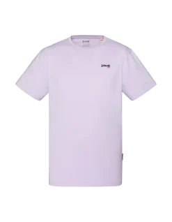T-shirt col rond violet pastel - VIOLET PASTEL