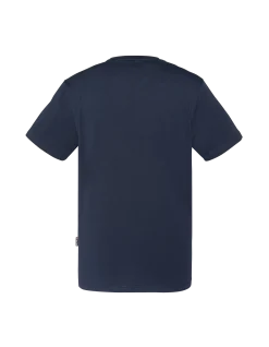 T-shirt col V bleu marine - MARINE