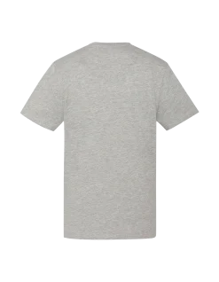 T-shirt gris chiné imprimé Schott Official vintage - GRIS CHINÉ