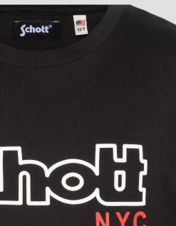 T-shirt imprimé noir enfant - NOIR