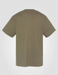T-shirt kaki à manches courtes - KAKI