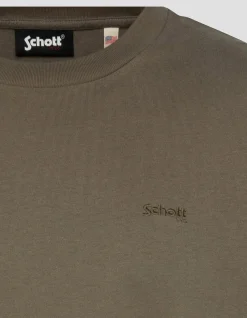 T-shirt kaki à manches longues - KAKI