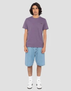 T-shirt lilas effet flammé - LILAS