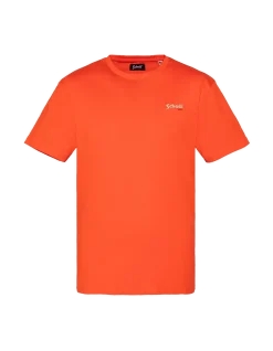 T-shirt orange brodé enfant - ORANGE