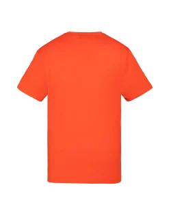 T-shirt orange brodé enfant - ORANGE