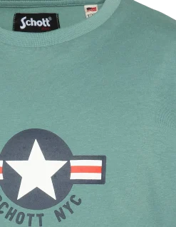 T-shirt vert clair imprimé enfant - VERT CLAIR