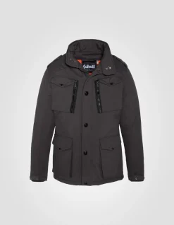 Veste army anthracite multipoches, plastron amovible - ANTHRACITE
