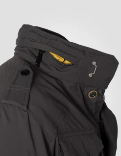 Veste army anthracite multipoches, plastron amovible - ANTHRACITE