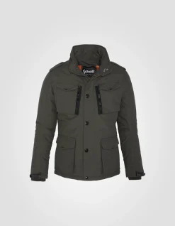 Veste army kaki multipoches, plastron amovible - KAKI