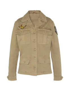 Veste army surteint kaki clair - KAKI CLAIR