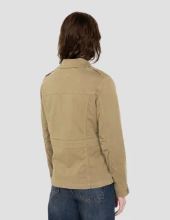 Veste army surteint kaki clair - KAKI CLAIR