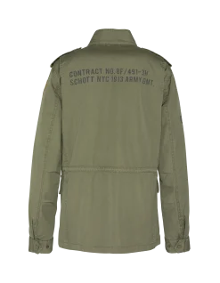 Veste de combat kaki badgée - KAKI