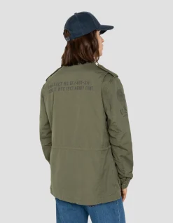 Veste de combat kaki badgée - KAKI