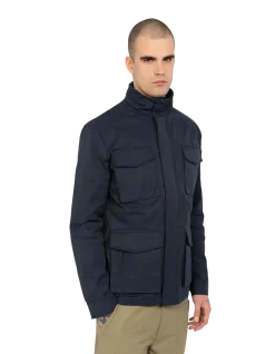 Veste de combat multipoches bleu marine - MARINE