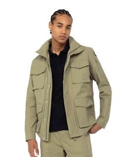 Veste de combat multipoches kaki clair - KAKI CLAIR