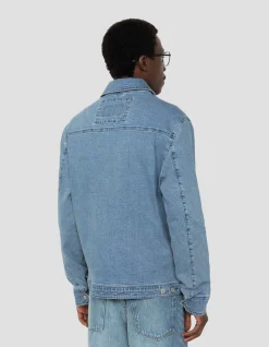 Veste en jean worker bleu - BLEU MINÉRAL