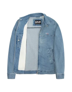 Veste en jean worker bleu - BLEU MINÉRAL