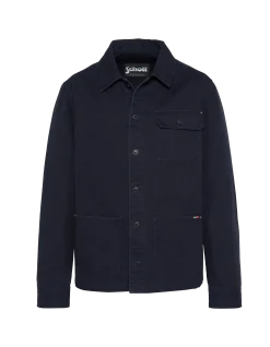 Veste worker canvas bleu marine - MARINE